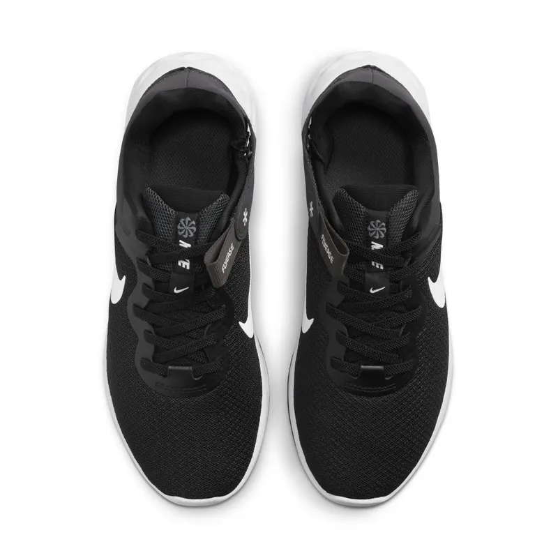 Nike Revolution 6 FlyEase Next Nature Easy On/Off Road Running Black 50% Sustainable Materials (DC8997-003)