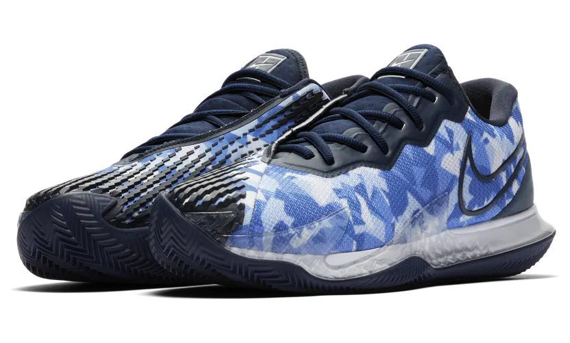 NikeCourt Air Zoom Vapor Cage 4 (gravel) – Blauw
