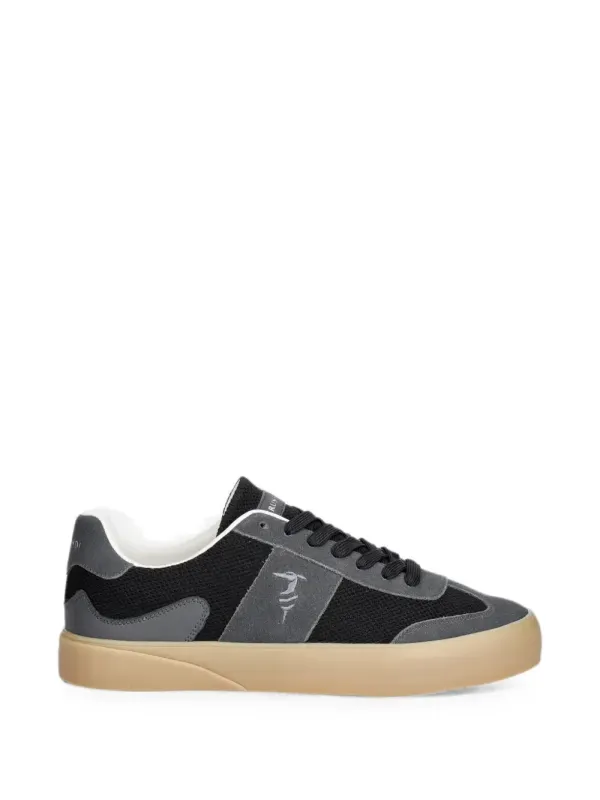 Trussardi Sneakers mit Kontrasteinsätzen – Schwarz (N028S301009N33)