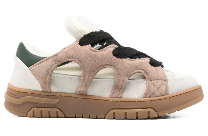 SANTHA Model 1 Original sneakers met uitgesneden details – Beige (YU04S1CTND)