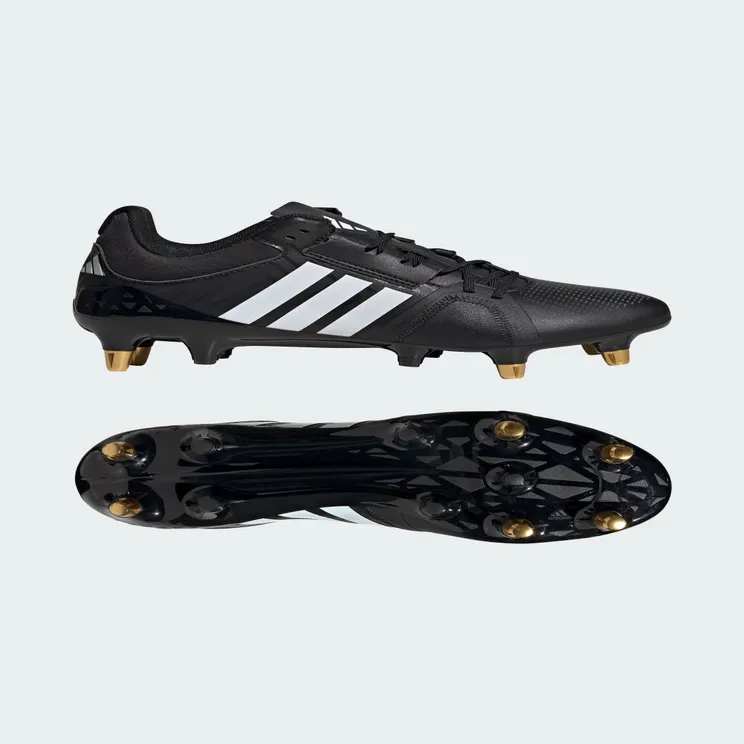 adidas RS15 Avaglide Soft Ground Rugby Boots “Core Black / Cloud White / Carbon” (JH5301)