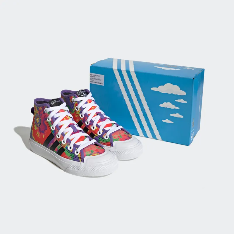 Adidas Nizza Hi RF Core Black / Core Black / Cloud White (GZ1786)