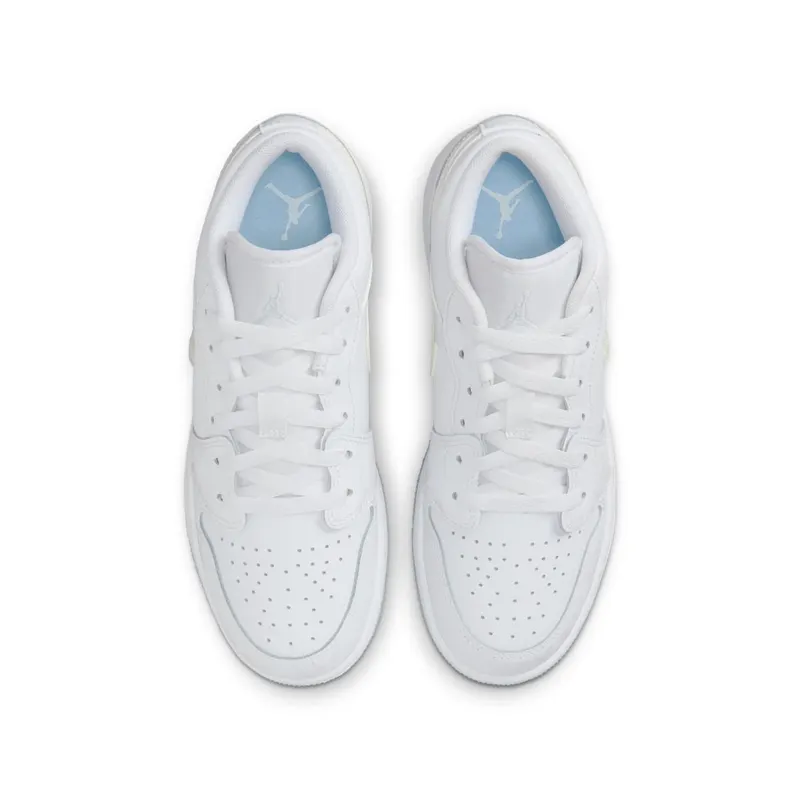 Air Jordan 1 Low GS “Glitter Swoosh” (FQ9112-100)