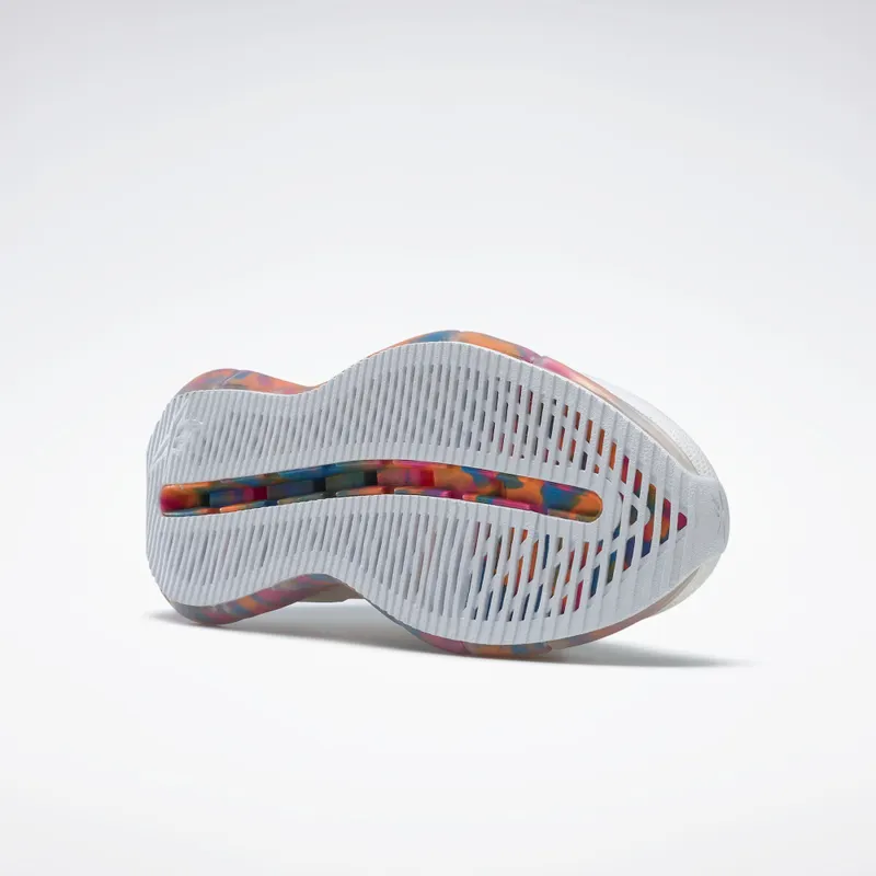 Reebok Zig Kinetica Shoes Horizon Blue / High Vis Orange / Proud Pink