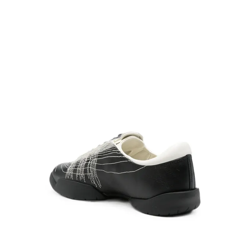 Y-3 Regu Embroidered Low-top “Black” (KH9347)