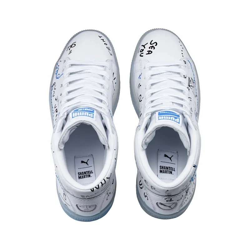 Puma Clyde Mid Shantell Martin (W) Puma White/Puma White (365897-01)