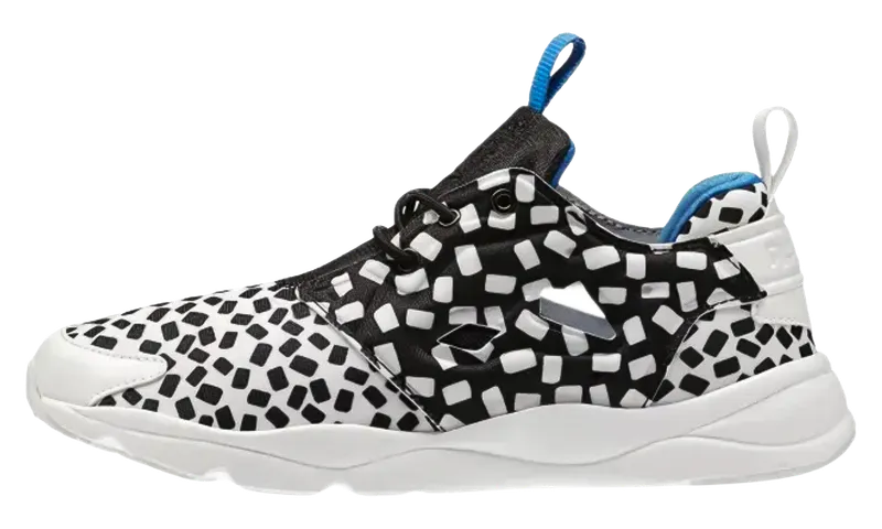 Reebok Furylite Contemporary Womens “White / Black / Blue” (V69634)
