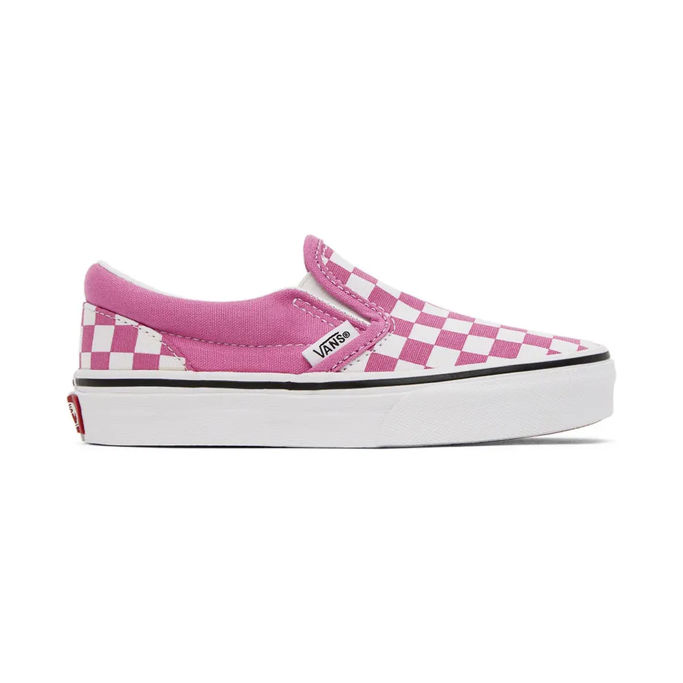 Vans Kids Pink Classic Slip-On Little Kids Sneakers (VN0A7Q5GYOL)