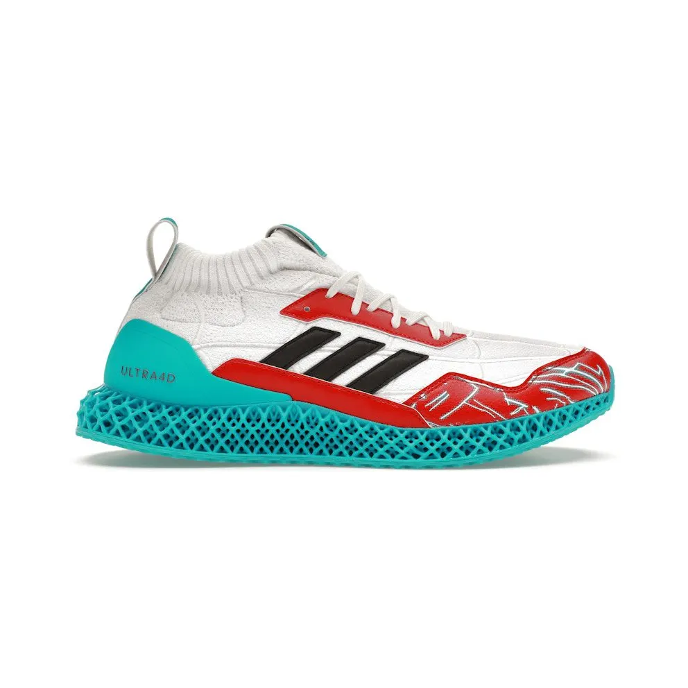 adidas Ultra 4D Mid Marvel Schuh Cloud White / Core Black / Team Collegiate Red (IG5342)