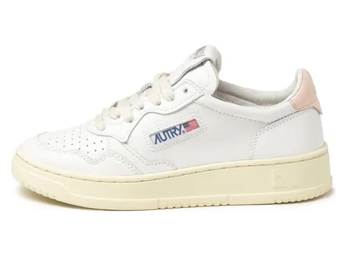 Autry Medalist Low White / Pink (AULWLL16)