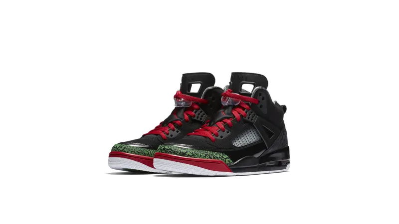 Jordan Spizike Black Varsity Red (2017) Black/Varsity Red-Classic-Green-White (315371-026)