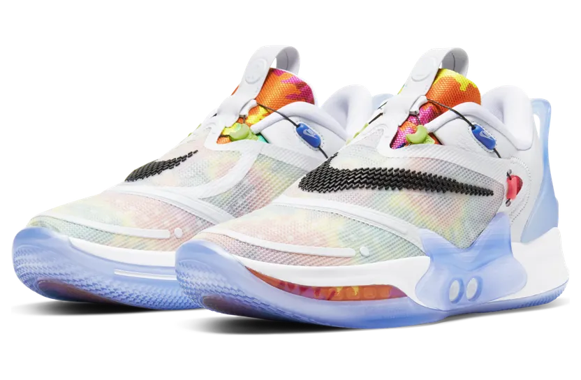 Nike Adapt BB 2.0’Tie-Dye’Basketbalschoen Wit (CV2444-100)