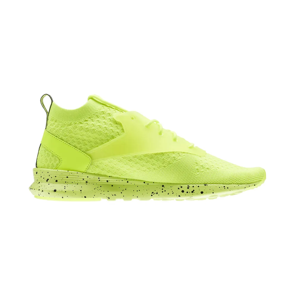 Reebok Zoku Runner Ultra Knit Is Solar Yellow Black White (BS6313)
