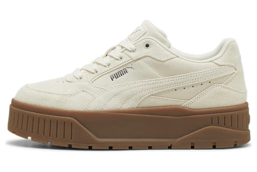Puma Karmen II Idol Suede “Frosted Ivory / Frosted Ivory” (397462_04)