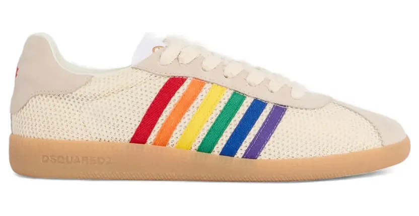 DSQUARED2 Rebels sneakers – Wit (SNW046723808700)