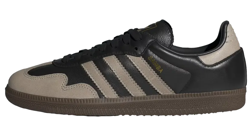 adidas Samba OG “Core Black Wonder Beige”: donker en draagbaar