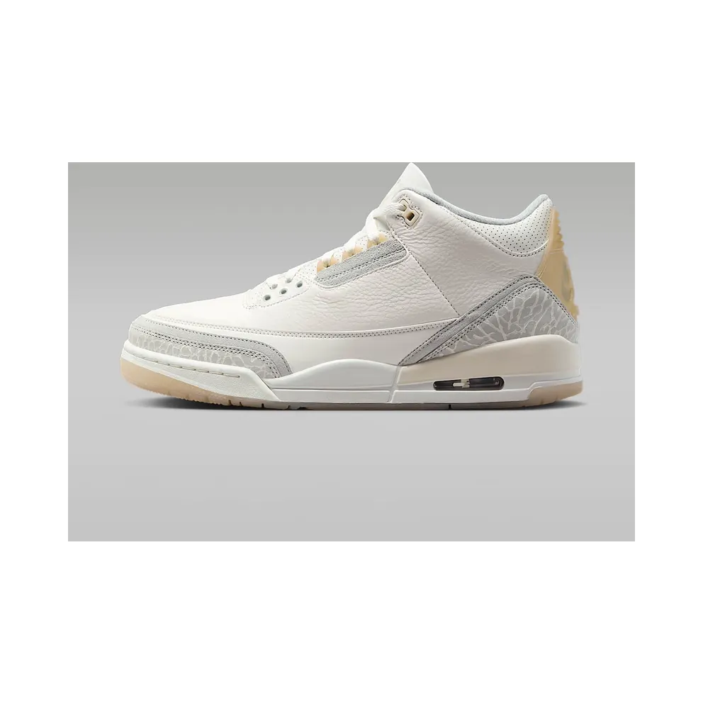 Air Jordan 3 Retro Craft Ivory/Cream/Grey Mist (FJ9479-100)