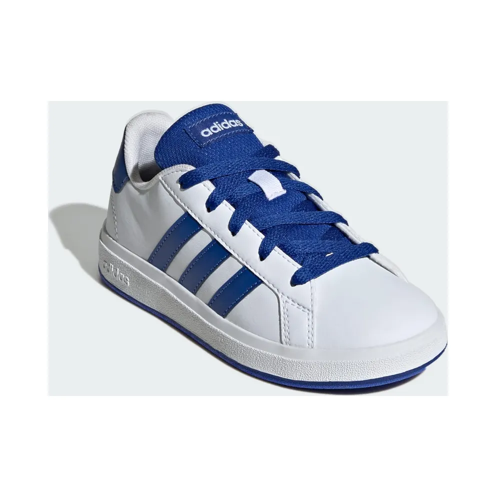 Adidas Grand Court Lifestyle Tennis Lace-Up Cloud White / Royal Blue / Core Black (JQ8008)