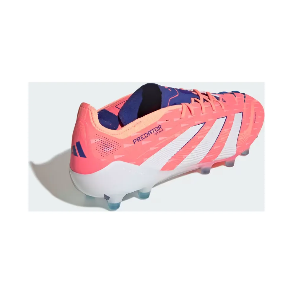 adidas Predator Elite Artificial Grass Boots “Signal Coral / Cloud White / Beam Orange” (JS4323)