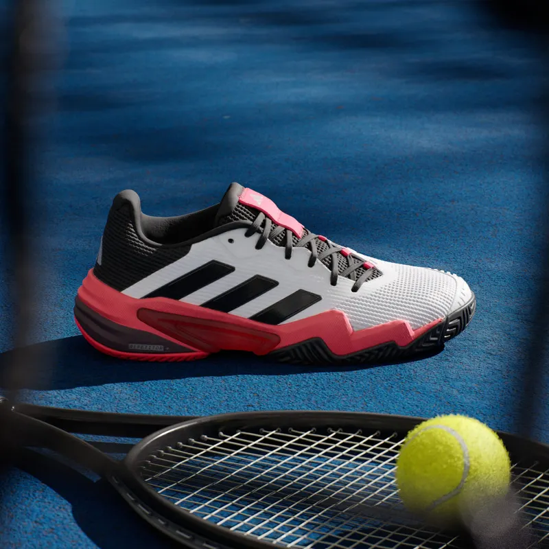 Adidas Barricade 13 Tennis Cloud White / Core Black / Lucid Red (IH2558)