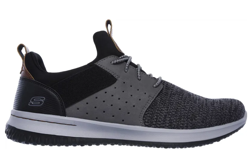 skechers-skech 65474 BKGY