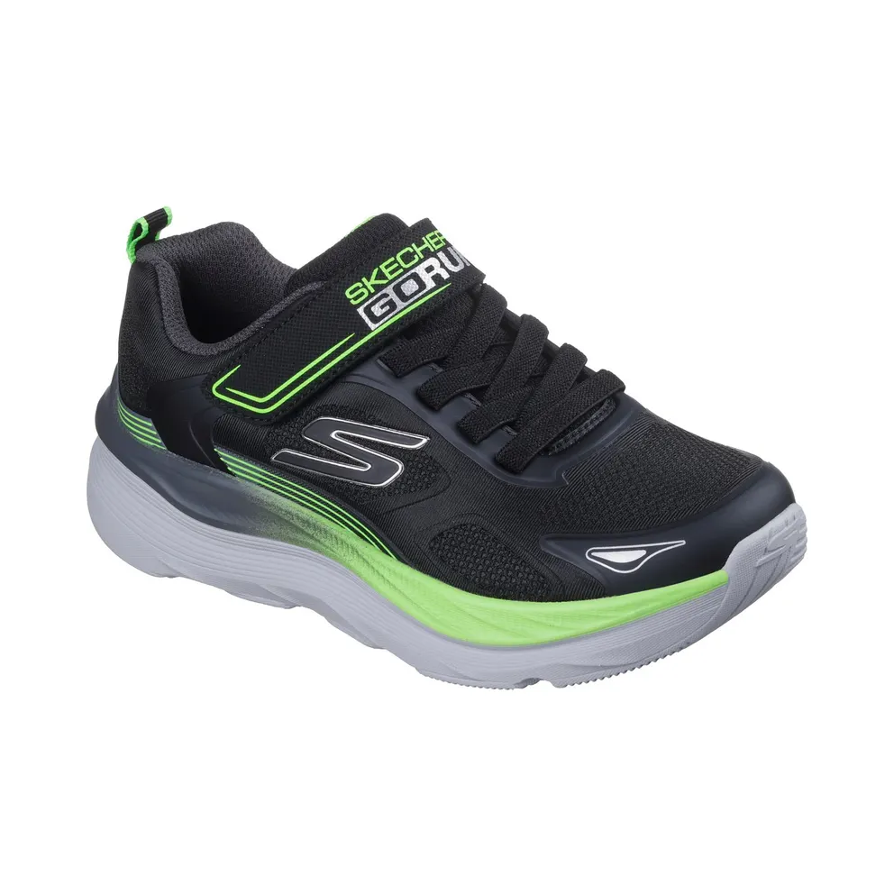 Skechers Max Run Sneaker Black/Limoen