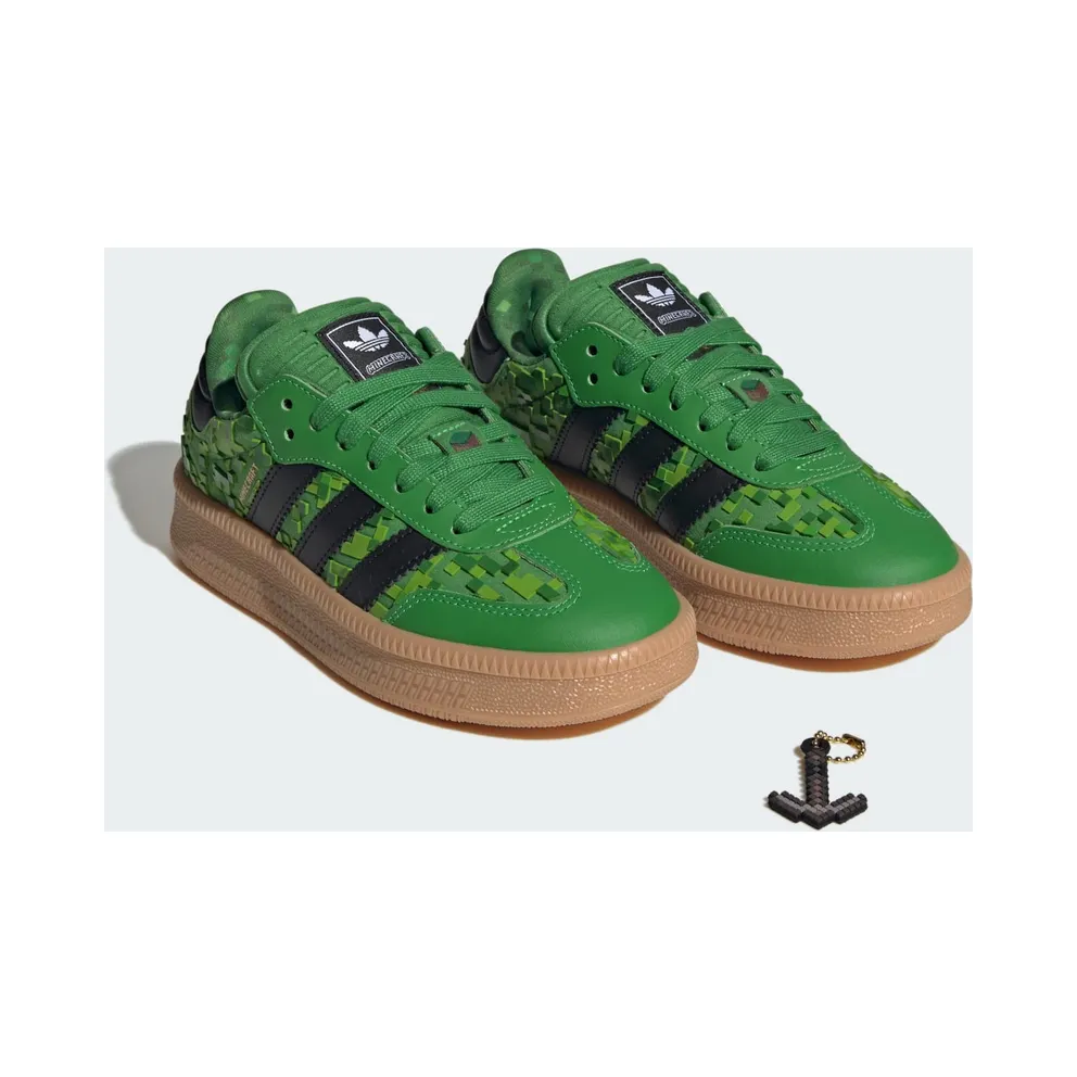 Adidas Samba XLG GS “Minecraft Green Black” (IH1732)