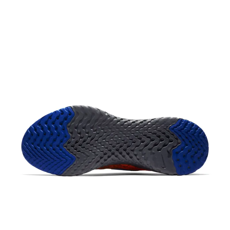 Nike Epic React Flyknit Golden Beige Racer Blue Golden Beige/Racer Blue-Total Orange (AV8068-200)