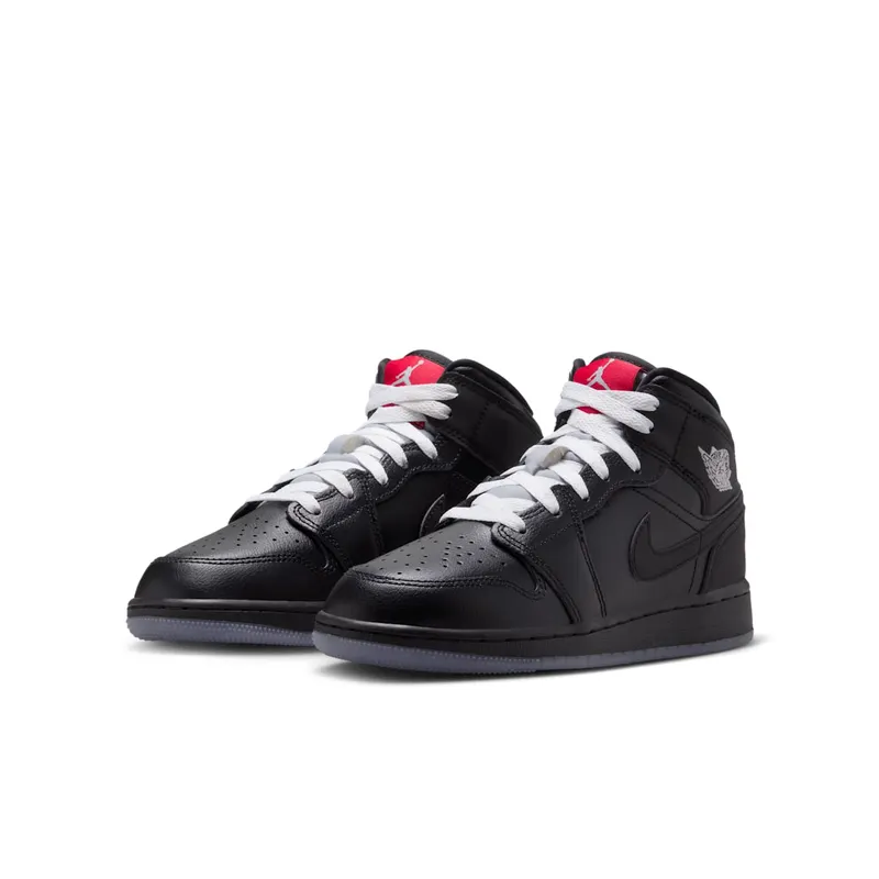 Jordan 1 Mid SE GS “Black Metallic Reimagined” (HV5180-010)