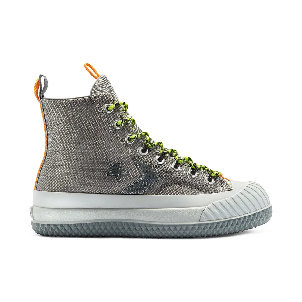 Converse Bosey MC High ‘Metallic Vis – Grey Silver’ Grey/Grey/Orange (169528C)