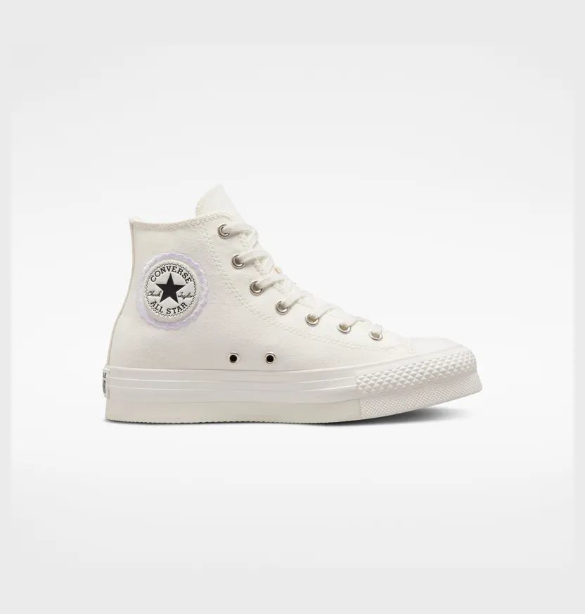 Converse Chuck Taylor All Star EVA Lift Platform Festival Florals Egret/vintage White