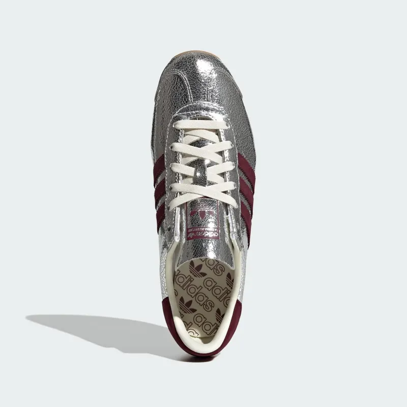 Adidas Country OG Silver Metallic / Maroon / Off White (JQ5111)