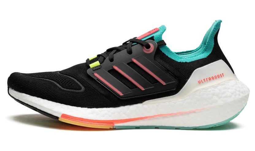 adidas Ultraboost 22 Core Black / Turbo / Mint Rush (GX5497)