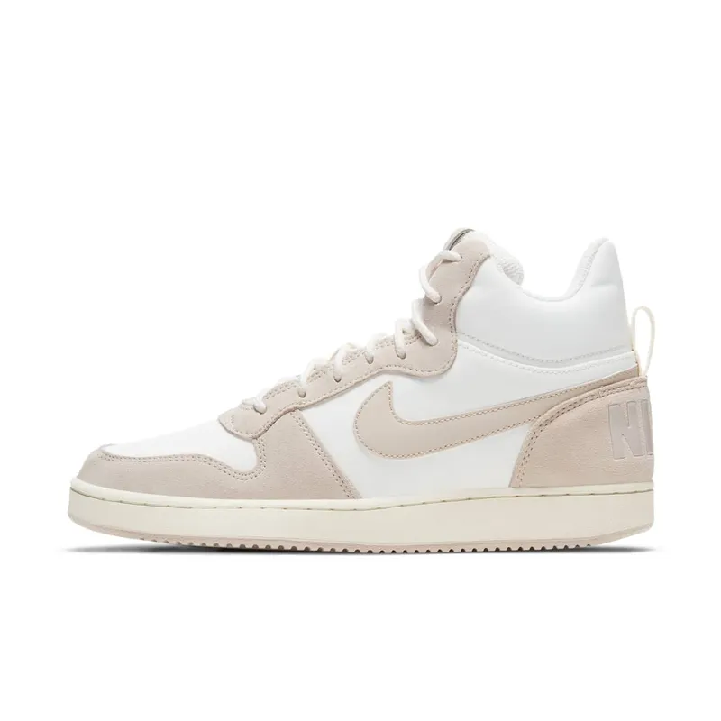 Nike Court Borough Mid Prem “Sail / Silt Red / White / Light Orewood Brown” (844907-101)