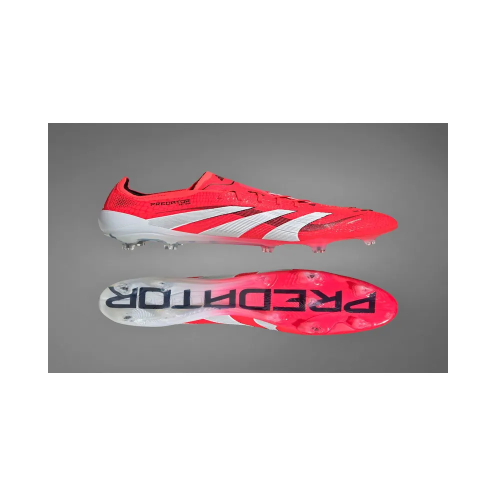 adidas Predator Elite Firm Ground Boots “Lucid Red / Cloud White / Core Black” (ID3882)