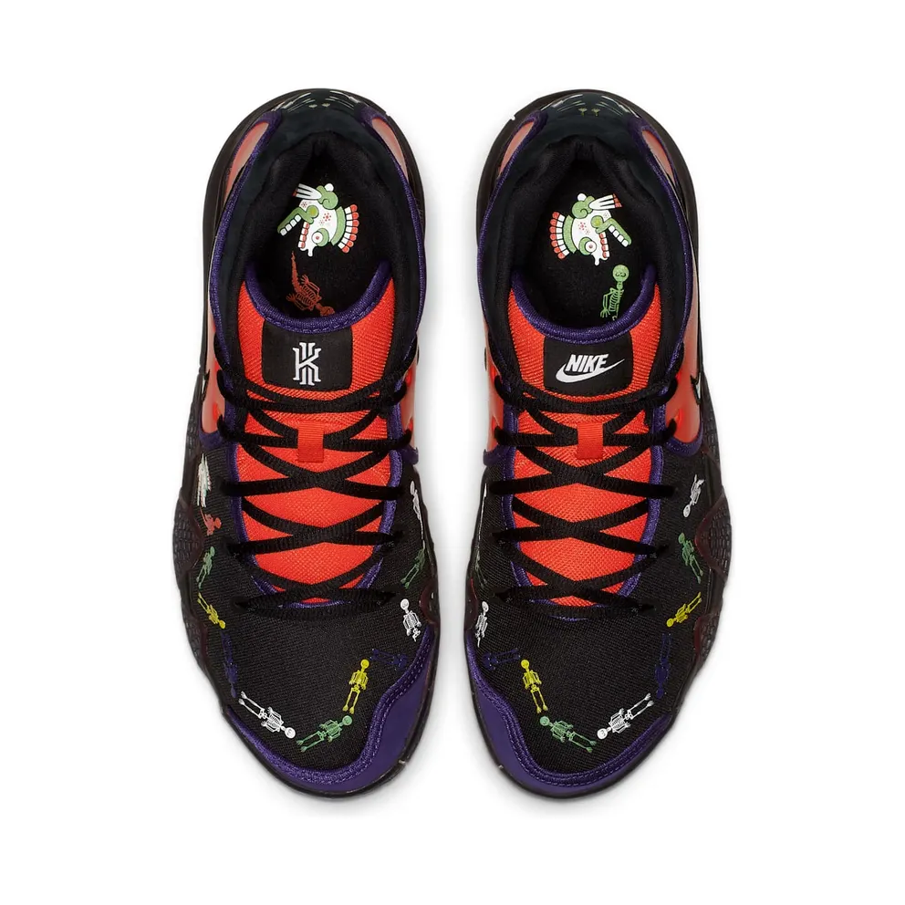 Nike Kyrie 4 Day of the Dead Team Orange/Black-Multi-Color (CI0278-800)