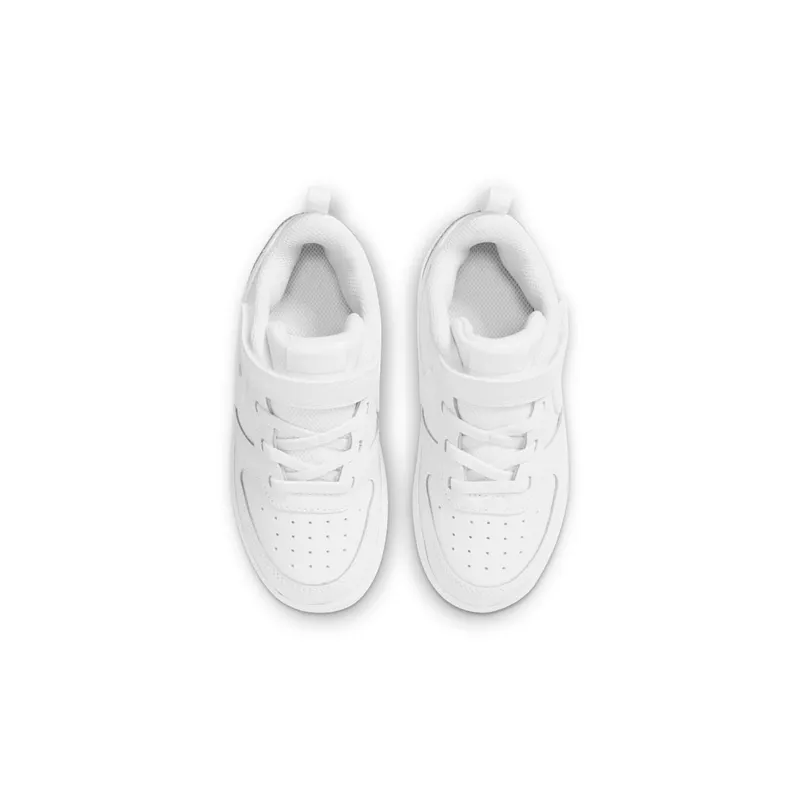 Nike Court Borough Low 2 Triple White (TD) White/White/White (BQ5453-100)