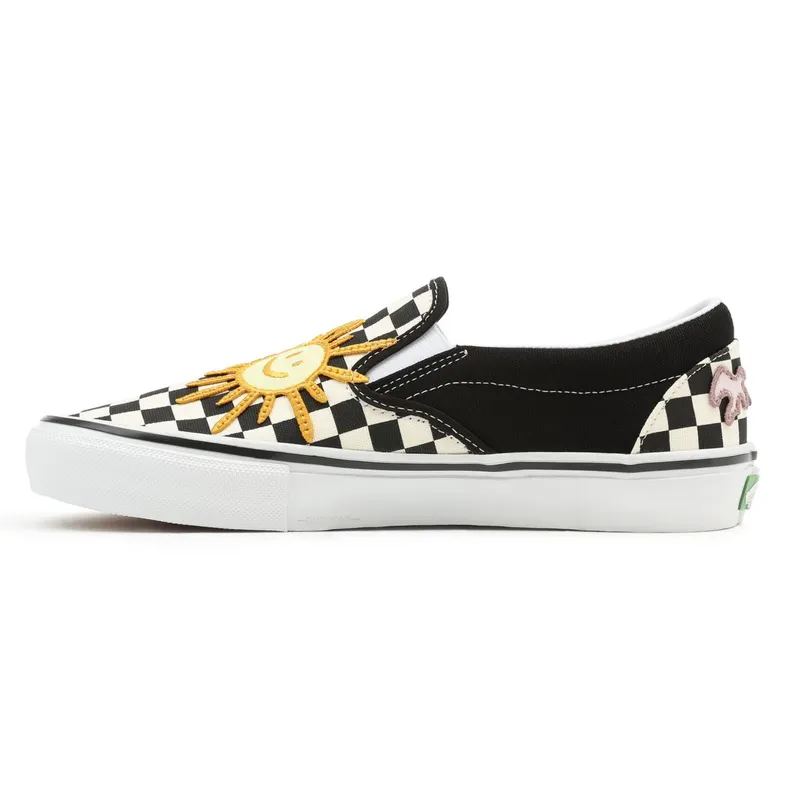 VANS Vans X Skateistan Skate Slip-on Shoes Black (VN0A5FCA89C)