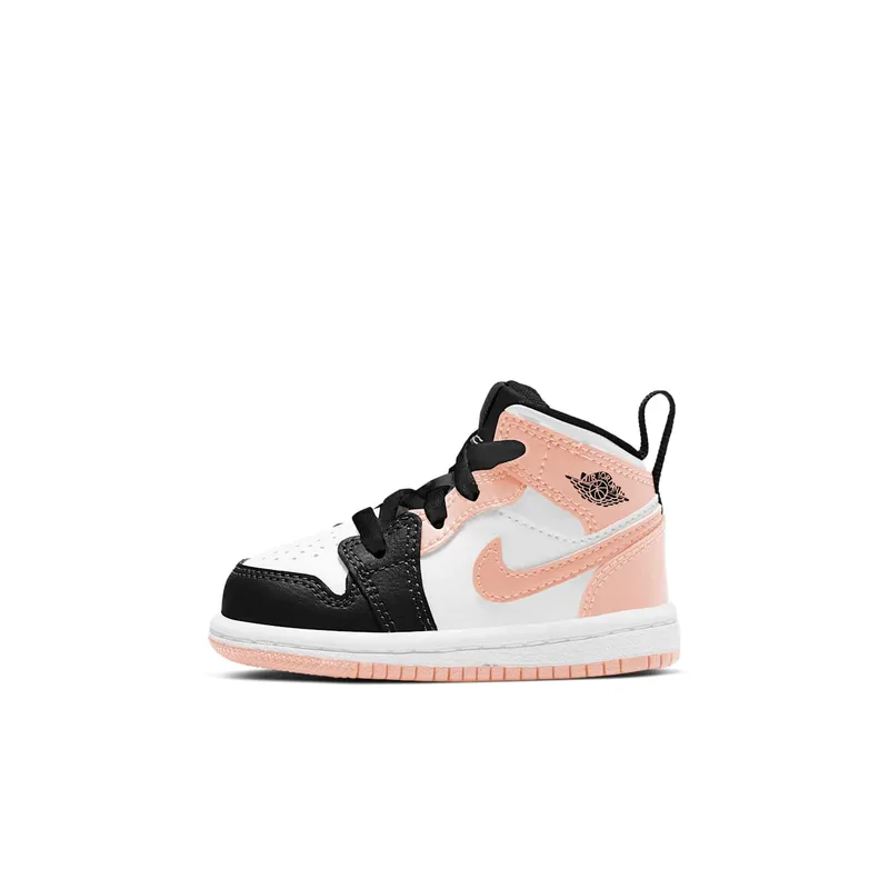 Jordan 1 Mid Arctic Orange Black Toe (TD) (640735-133)
