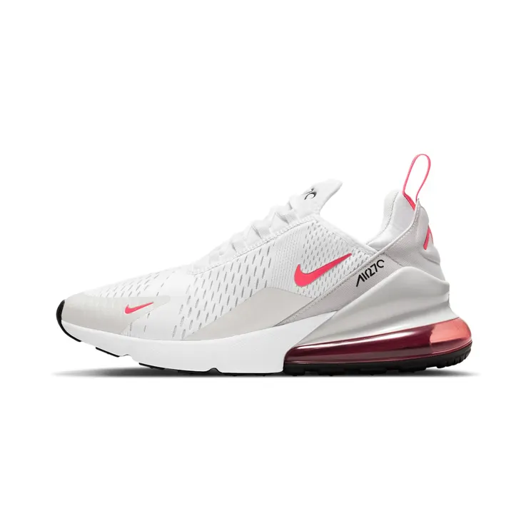 Nike Air Max 270 “White / Grey Fog / Black / Light Fusion Red” (DD7120-100)