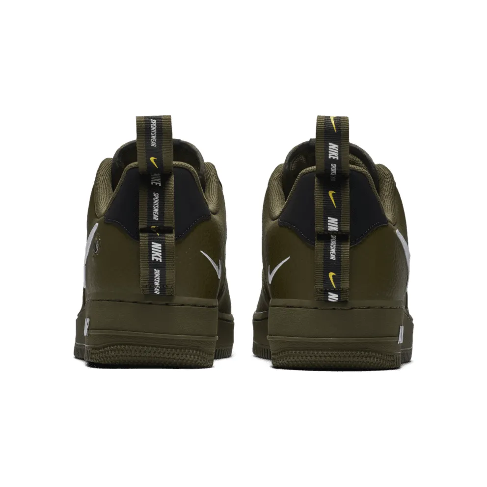 Nike Air Force 1 Low Utility Olive Canvas Olive Canvas/Black-White-Tour Yellow (AJ7747-300)