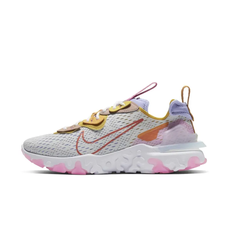 Nike React Vision Pure Platinum (W) Pure Platinum/Light Thistle/Saffron Quartz (CI7523-003)