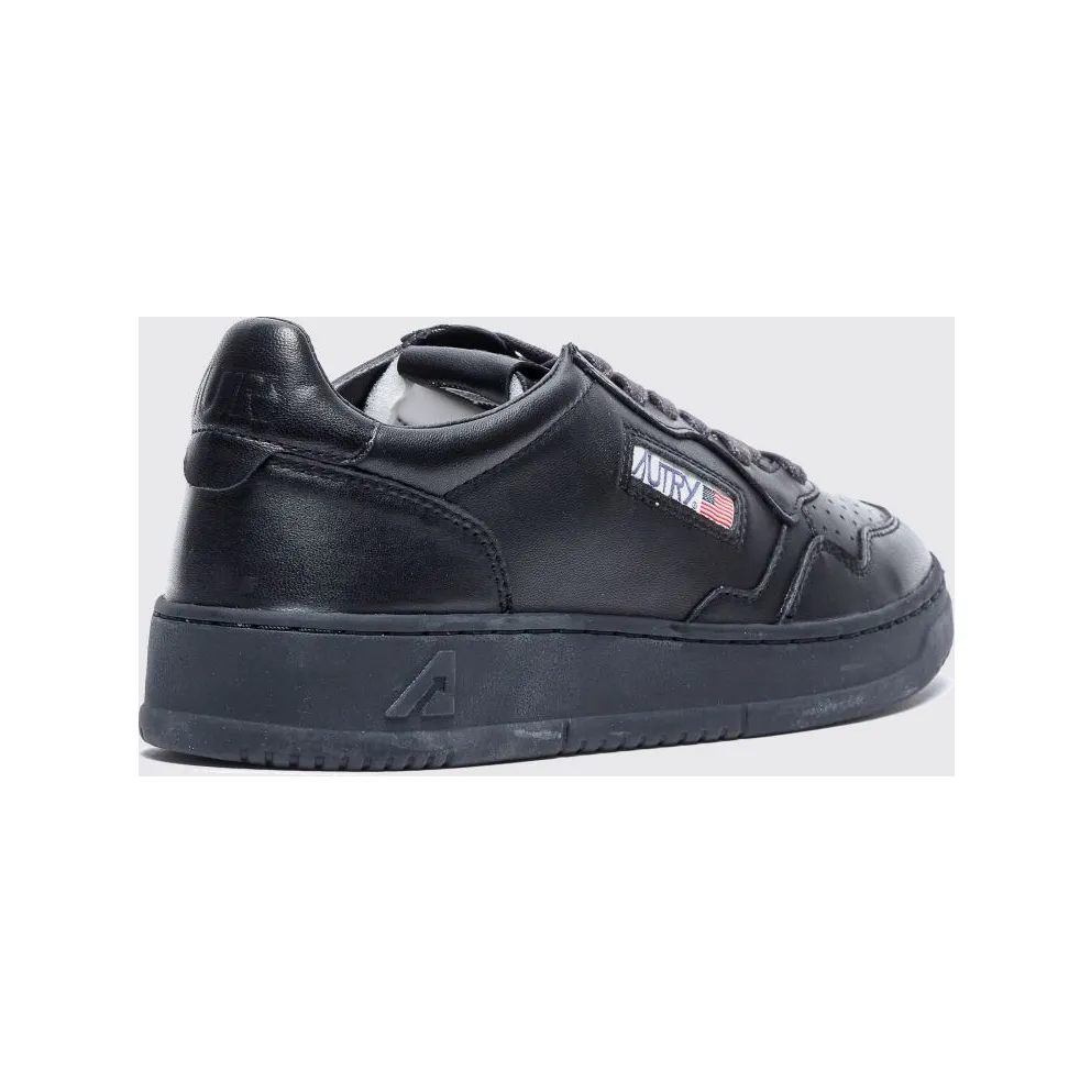 Autry Medalist Low Leather Black (AULMSG16)