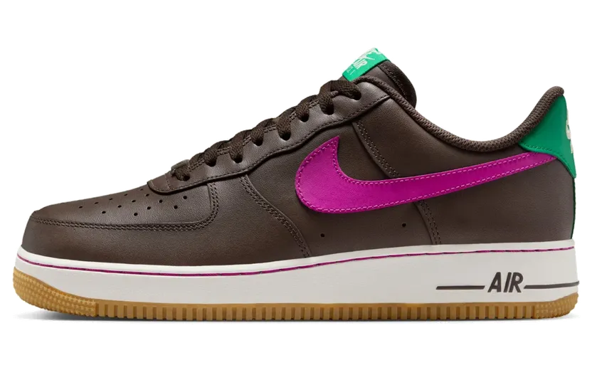 Nike Air Force 1 Low ’07 “Baroque Brown / Vivid Purple” (IM2368-237)