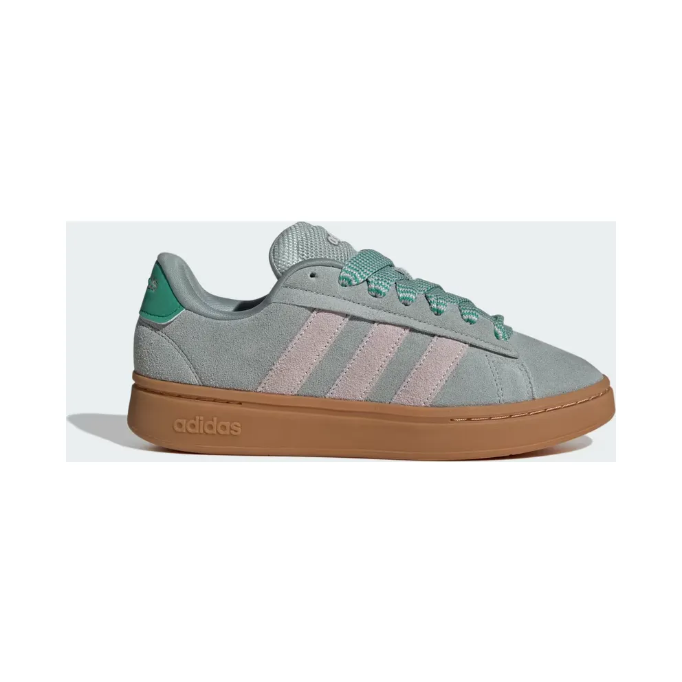adidas Grand Court Alpha 00s “Wonder Sage / Ice Purple / Gum” (JQ7280)