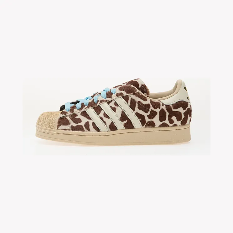 adidas Superstar II Cow Print Crystal Linen
