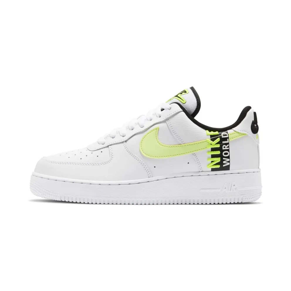 Nike Air Force 1 Low Worldwide White Volt White/Volt-Black-Barely Volt (CK6924-101)