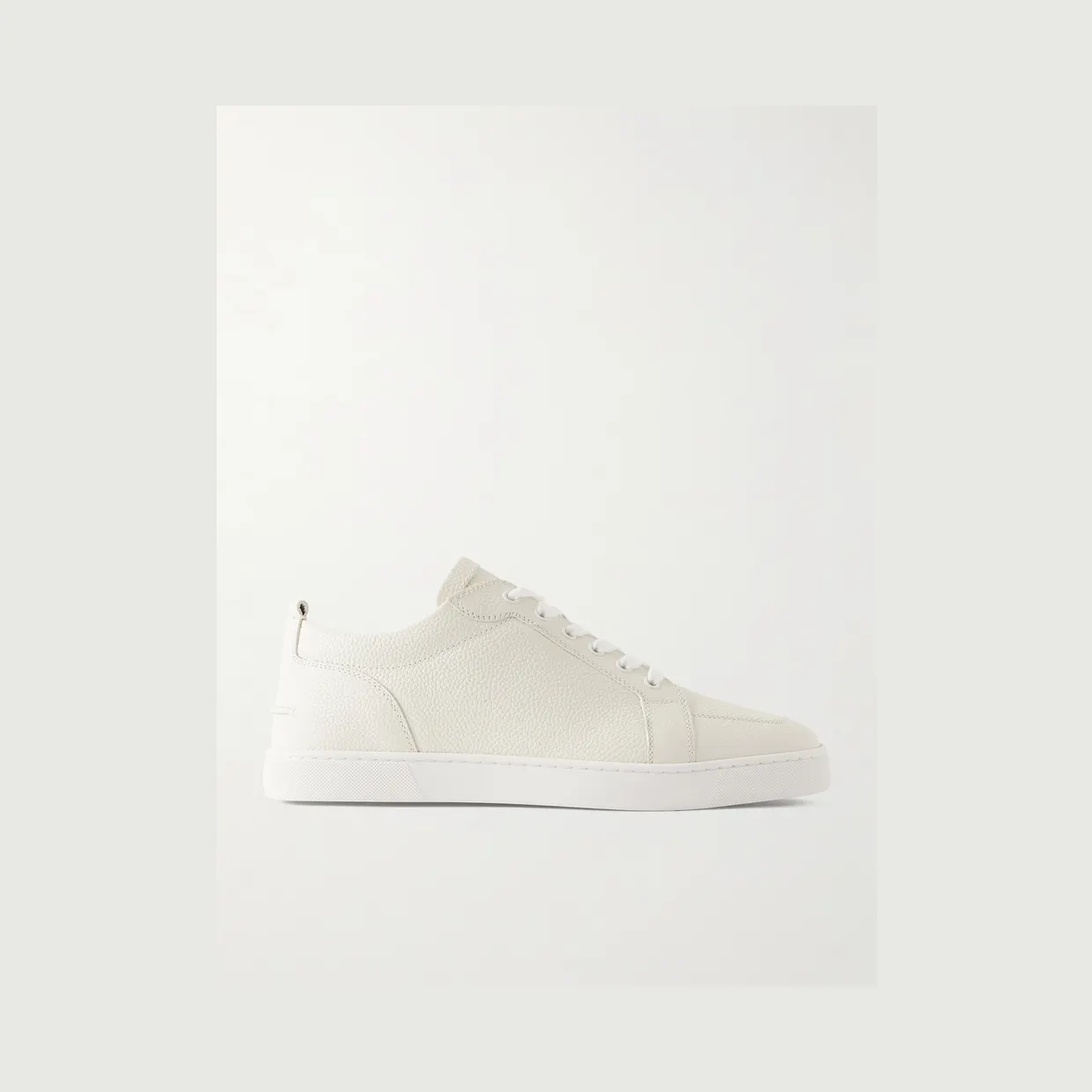 Christian Louboutin Rantulow Full-Grain Leather Sneakers White (3250203)
