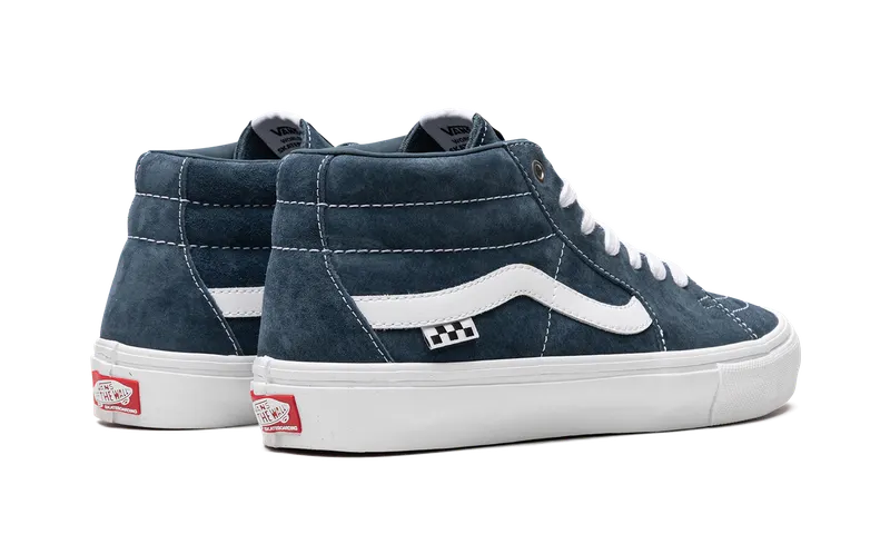 Vans Pig Suede Skate Grosso Mid “Blue/White” (VN0A5FCGY6Z)