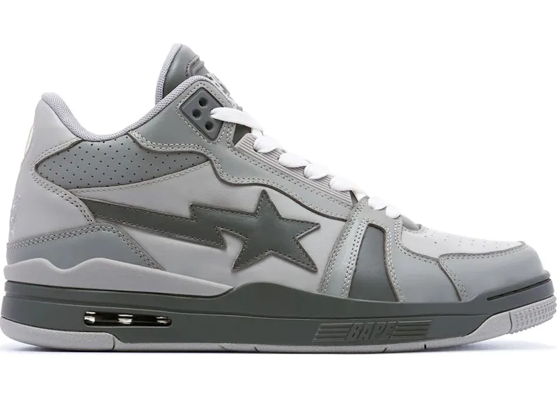 A Bathing Ape Clutch Sta Grey (1J30-191-020-GRA)